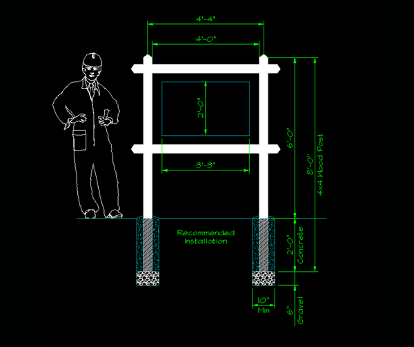 The Gabriel Wood Address Frame
