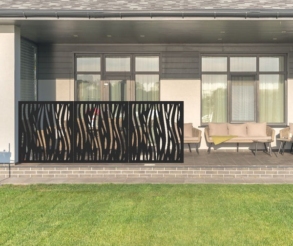 Safari Illusions Decorative Privacy Screen Panel