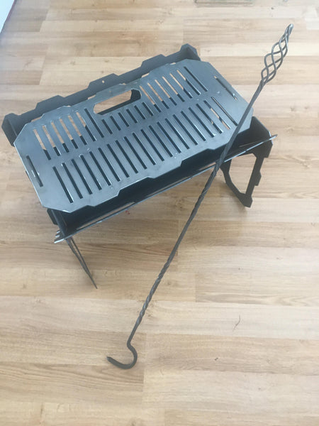 Hand Forged Steel Fire Poker