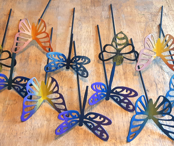 Random Variety Pack Mini Garden Stakes - Set of 5