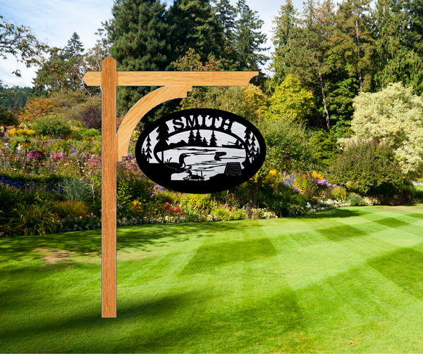The Premium Wood Address Frame
