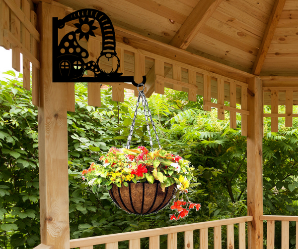 Gnome Wall Post Mount Plant Hangers