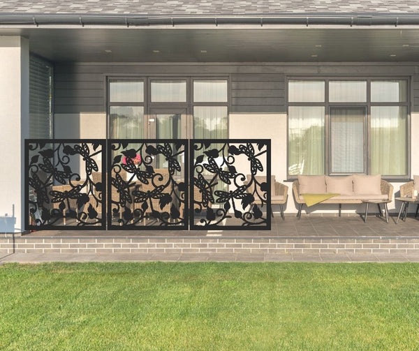 Dragonfly Drama Decorative Privacy Screen Panel