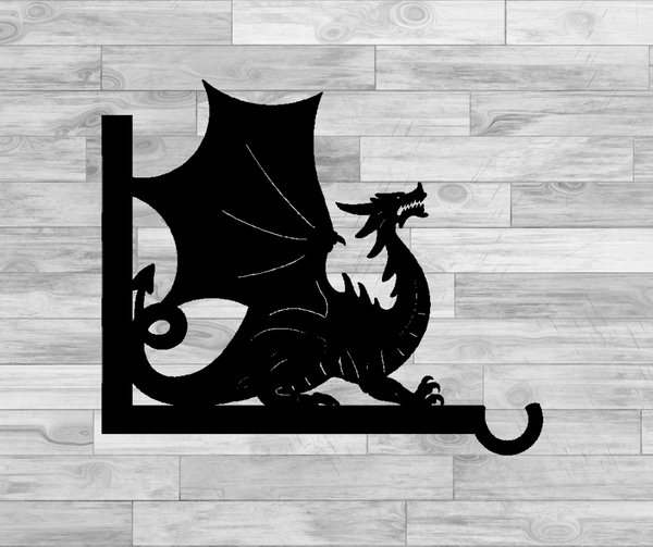 Dragon Wall Post Mount Plant Hangers