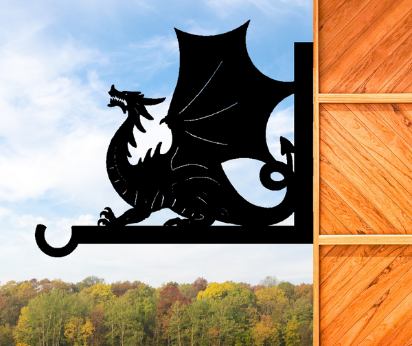 Dragon Wall Post Mount Plant Hangers