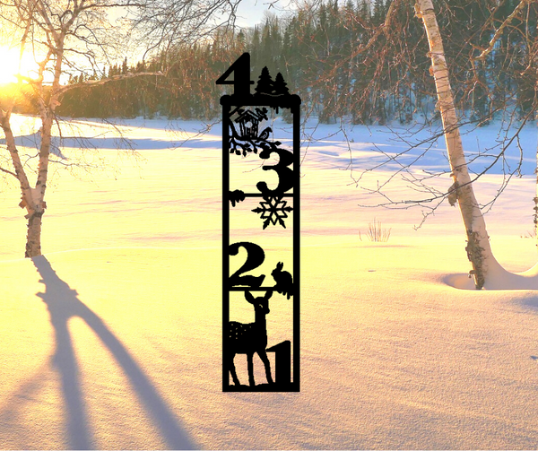 Winter Friends Snow Measuring Stick