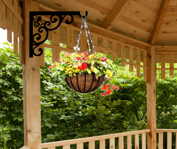 Bumble Bee Wall Post Mount Plant Hangers