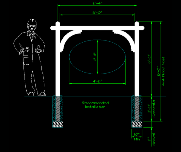 The Sterling Wood Address Frame
