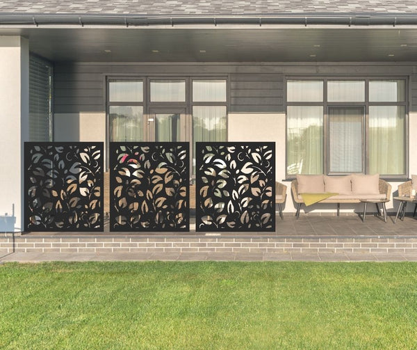 Leafy Luxury Decorative Leaf Privacy Screen Panel