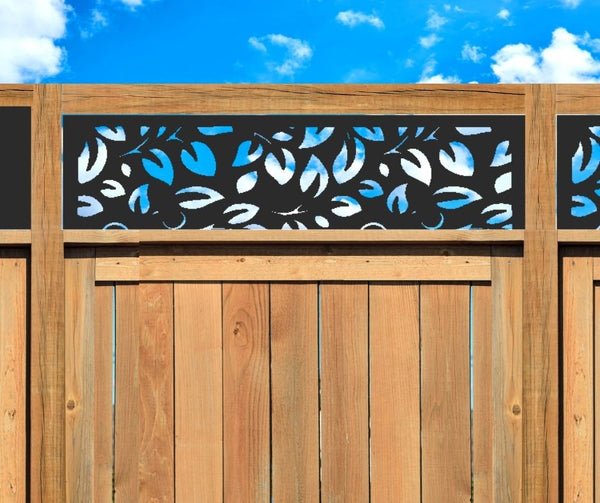 Leafy Luxury Decorative Leaf Privacy Screen Panel