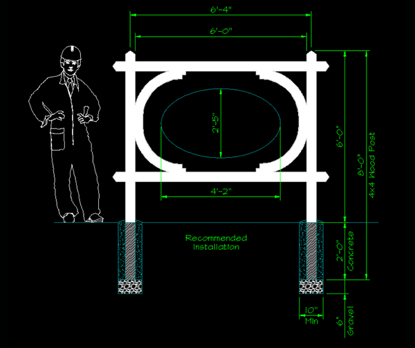The Maximus Wood Address Frame