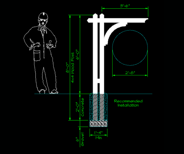 The Imperial Wood Address Frame