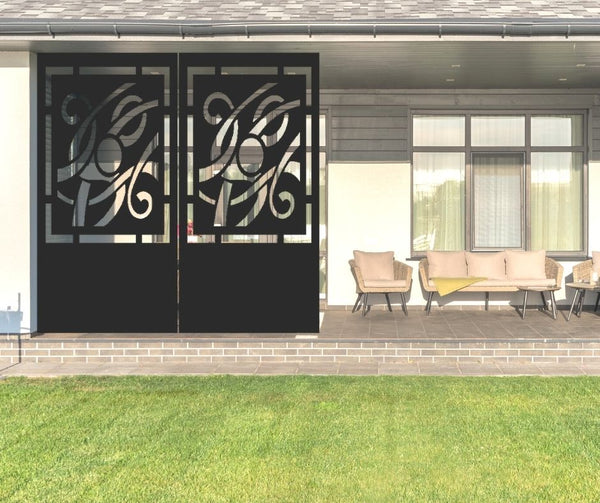 Tangled Tranquility Privacy Screen Panel