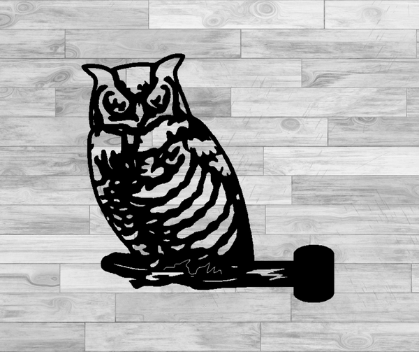 Owl Tree or Post Decor