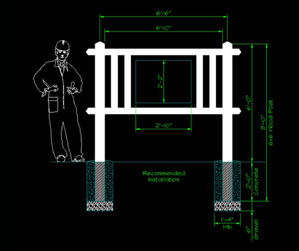 The Catalina Wood Address Frame