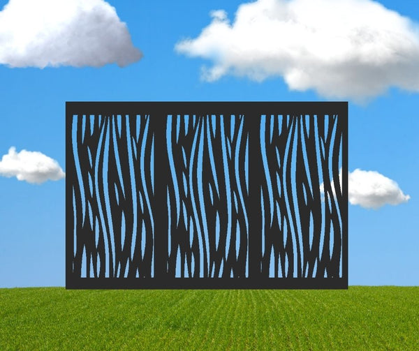 Safari Illusions Decorative Privacy Screen Panel
