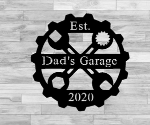 Dad's Garage Wall Decor