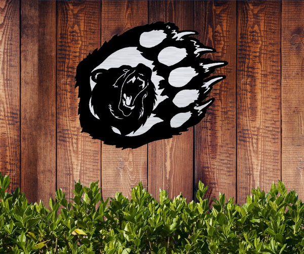 Grizzly Bear in Paw Wall Decor