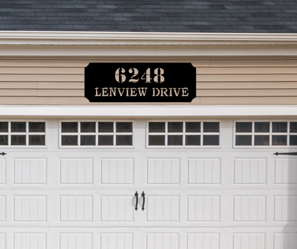 Simply Classic Address Sign