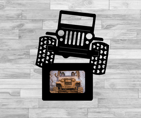 Jeep Picture Frame