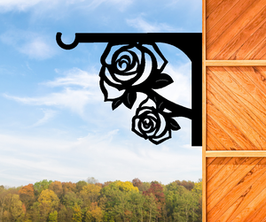 Rose Wall Post Mount Plant Hangers