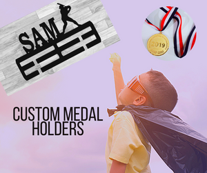 Custom Medal/Ribbon Display