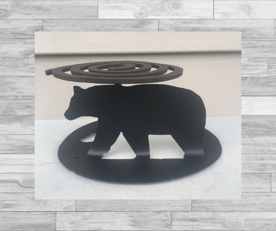 Bear Mosquito Coil Holder