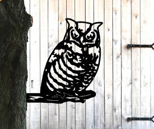 Owl Tree or Post Decor