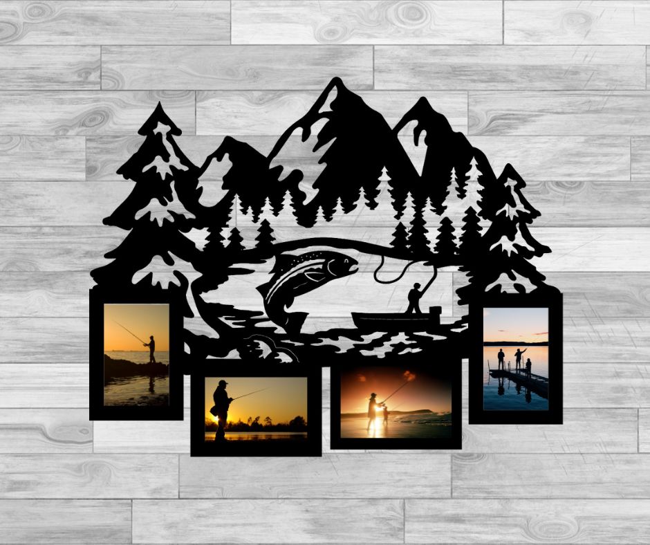 Fishing Picture Frame