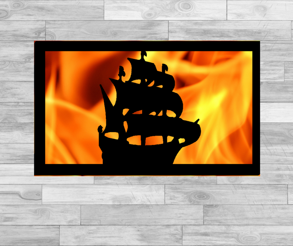 A Pirates Life - Hexagonal Bowl Fire Panel