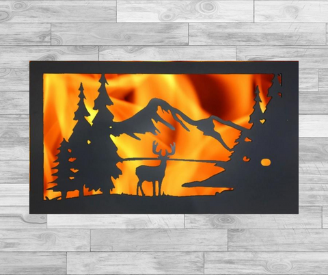Deer Stag - Elevated Fire Panel