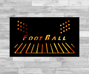 Football Fan - Hexagonal Bowl Fire Panel