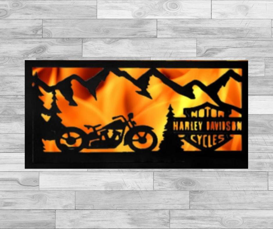 Harley Davidson - Elevated Fire Panel