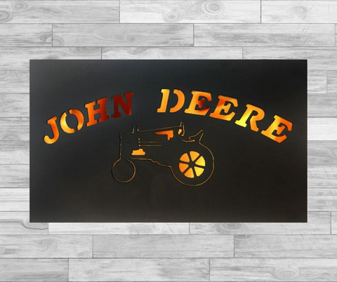 John Deer - Hexagonal Bowl Fire Panel