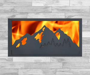 Majestic Mountain - Elevated Fire Panel
