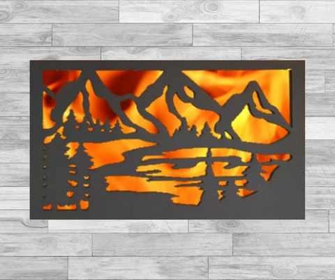 Mountain Lake - Elevated Fire Panel